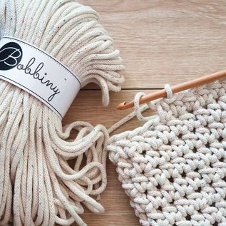 Bobbiny Bobbiny premium 5mm 100m Caramel