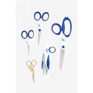 DMC set scharen soft grip met etui 5 delig