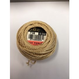 DMC DMC Cotton Perlé 5 borduur- en hardanger garen 10 gram - Kleur 738