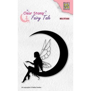 Nellie‘s Choice Clearstamp silhouette Fairy Tale Nr 36 66x77mm