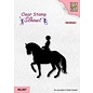 Nellie‘s Choice Clearstempel - Silhouette - Sport Paardrijden  55x55mm