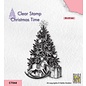 Nellie‘s Choice Clearstempel - Christmas time Kerstboom  50x80mm