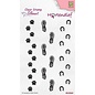 Nellies Choice Clearstamp - Silhouette Pets - Voetafdrukken  85x135mm