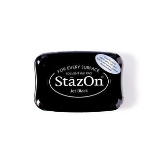 Stazon inktkussen Jet Black