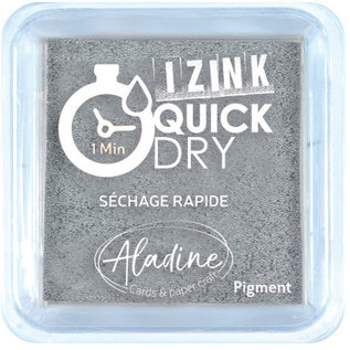 IZINK Stempelinkt QUICK DRY M INKPAD - SILVER