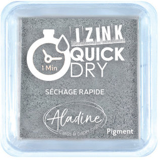 IZINK Stempelinkt QUICK DRY M INKPAD - SILVER