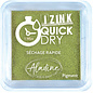 IZINK QUICK DRY M INKPAD - OLIVE GREEN