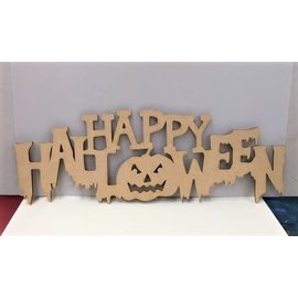MDF " Happy Halloween "