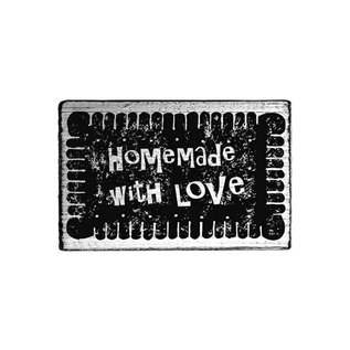 Houten stempel Vintage 70x42mm Homemade with love