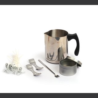 SET MET GEREEDSCHAP VOOR HET MAKEN VAN KAARSEN