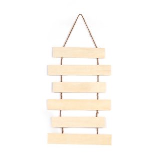 WANDDECORATIE 6 PLANKEN TRIPLEX 300x310x3MM