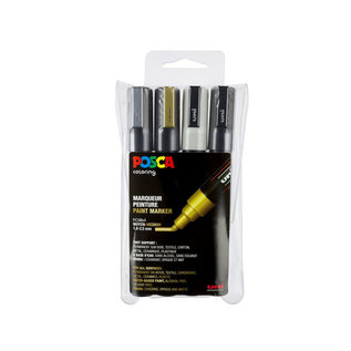 POSCA Uni-ball paint marker set medium 1,8-2,5mm