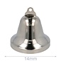 Klokjes - belletjes zilver 14mm 10st.