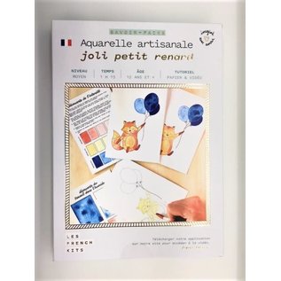 Kit Aquarelle Artisanale "Joli Petit Renard"