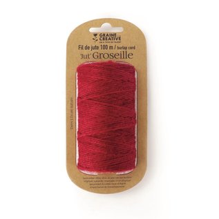 JUTE KOORD ROOD ¤ 2 mm x 100 m