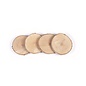 Houten schijf 70-100mm 4st.