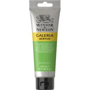 Winsor&Newton, Galeria Acrylic, Permanent Green Light, 120ml