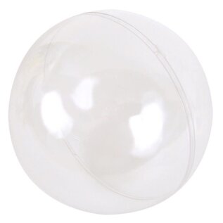 5 Plastic bollen 10 cm  2-delig