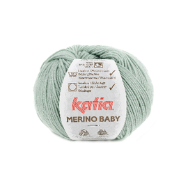 Katia MERINO BABY 97 pastelgroen bad 49319