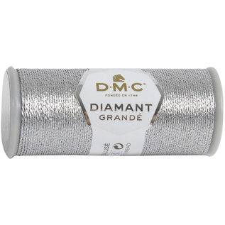DMC DIAMANT GRANDE BORDUURGAREN G415 ZILVER