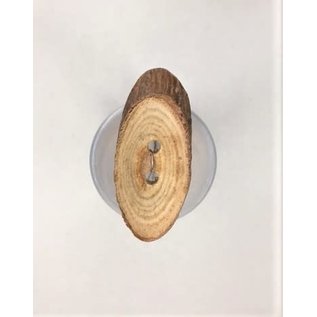 Houten knoop 50mm 0018 naturel