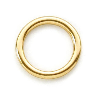 gesloten ronde ring 30mm 0084 goudkleurig PER STUK
