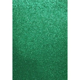 EVA Foam GLITTER 22x30 cm groen - PER VEL