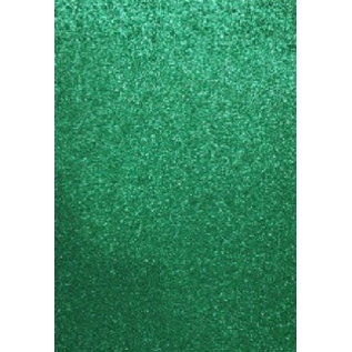 EVA Foam GLITTER 22x30 cm groen