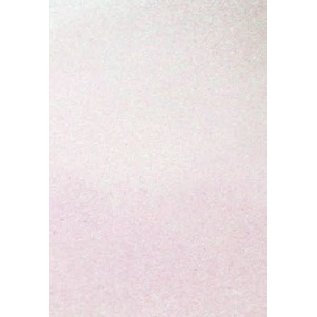 Foam met Glitter 22x30cm, 2mm, Wit - PER VEL