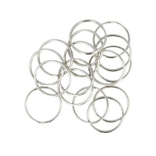 Sleutelhanger ringen 25mm 22st.