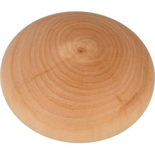 Houten platte stenen ca. 7x3cm 3st.