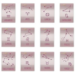 Sjabloon Star Sign Constellation Stencil - Aquarius