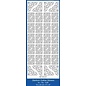 Stickers Hoekjes "GOUD" 10X23CM