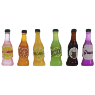 Het muizenhuis  Mini's - Limonade flessen set van 4