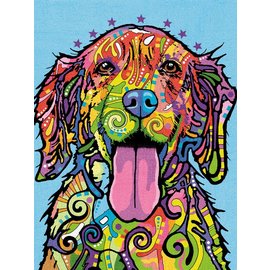 Colour By Numbers COLORFUL DOG 23x30 cm