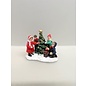 Miniatuur kerstfiguurtjes van poly, 7 cm