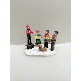 Miniatuur kerstfiguurtjes van poly, 7 cm