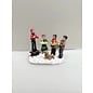 Miniatuur kerstfiguurtjes van poly, 7 cm