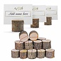 10 Pine Wood Table Place Card Name Holders for Weddings & Events