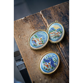miniatuurkit winterdorpjes set van 3