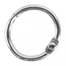 Metalen ringen om te openen, 14 mm, 12 st.