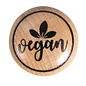 Stempel vegan, ø 3cm