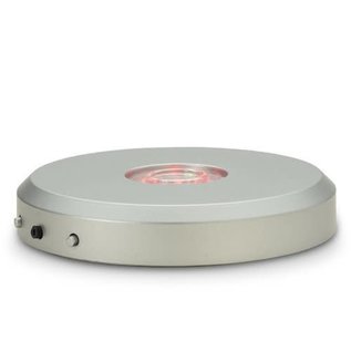 LED BASE Rond, 11,5 cm, 15 LED's, zilver