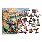 Wooden City 2in1 Houten Legpuzzel, Venice Carnival, 37,5x25,4cm
