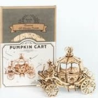 Rolife 3D DIY houten puzzel Pumpkin Cart