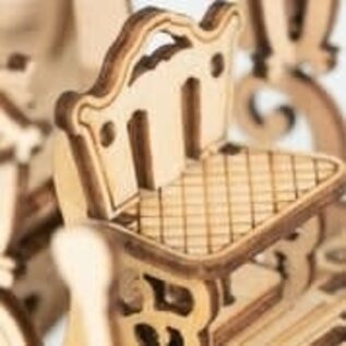 Rolife 3D DIY houten puzzel Pumpkin Cart