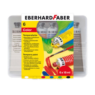 EberhartFaber Plakaatverf 6x18ml