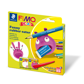 Fimo kids set  Funny rubber easter