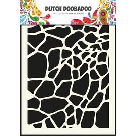 Dutch Doobadoo Dutch Mask Art stencil giraffe - A5