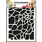 Dutch Doobadoo Dutch Doobadoo Dutch Mask Art stencil giraffe - A5